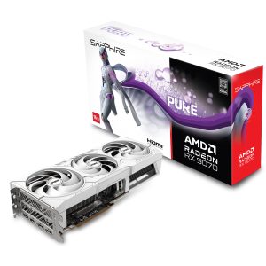 کارت گرافیک سافایر مدل PURE AMD Radeon RX 9070 OC Edition 16GB