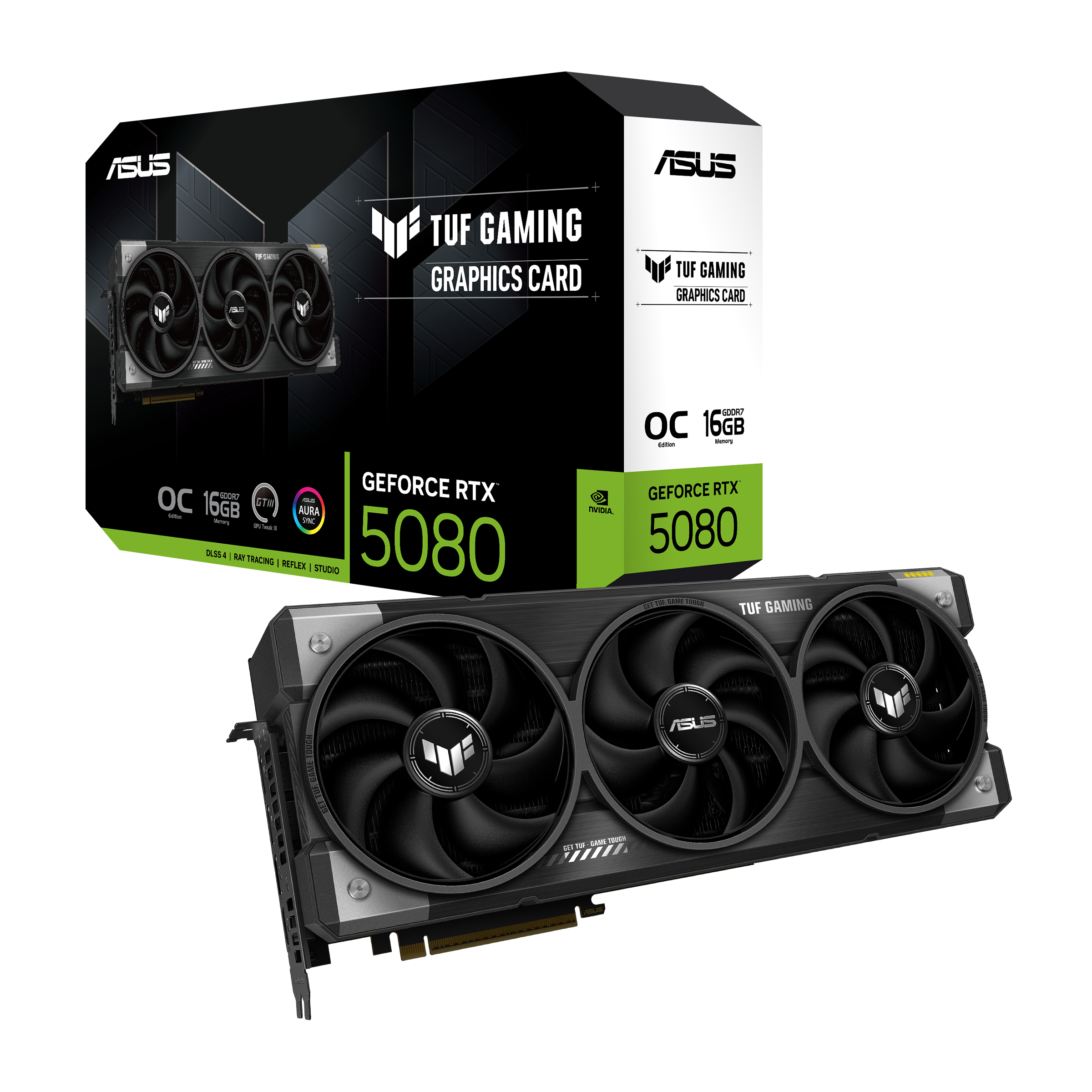 TUF Gaming GeForce RTX 5080 OC Edition 16GB GDDR7