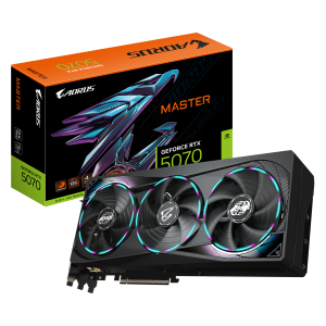 کارت گرافیک گیگابایت AORUS GeForce RTX™ 5070 MASTER 12G