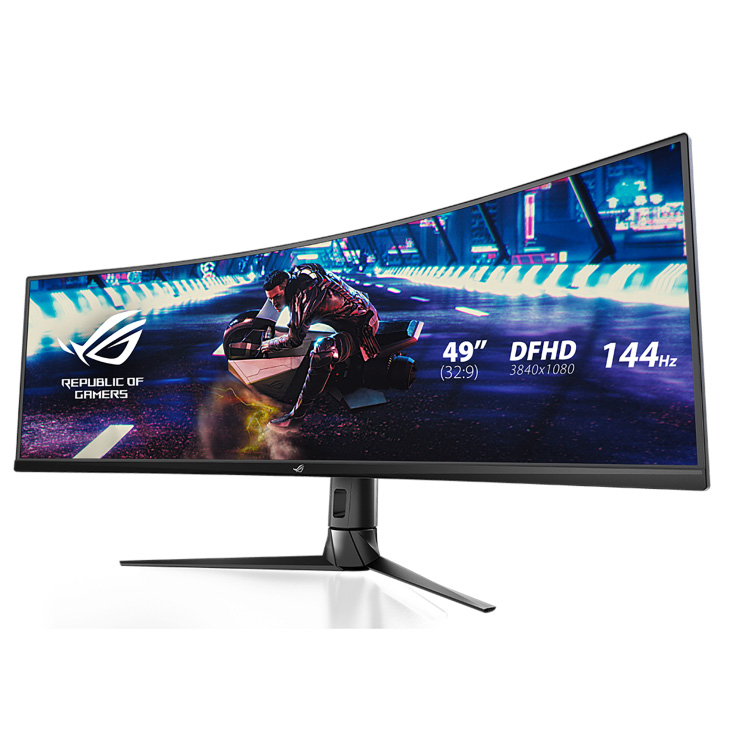 مانیتور گیمینگ ۴۹ اینچ ایسوس مدل ROG STRIX XG49VQ