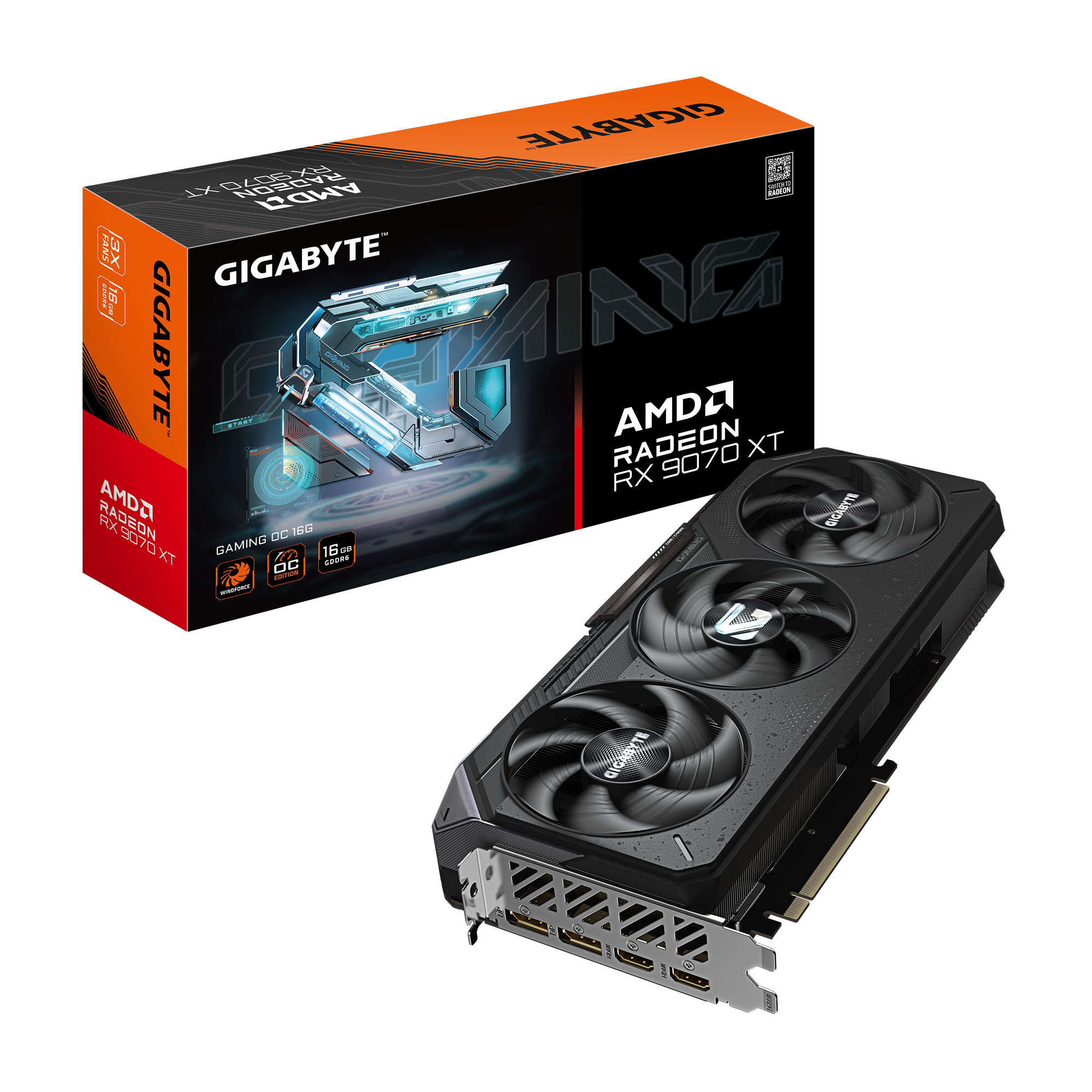 Radeon™ RX 9070 XT GAMING OC 16G-01