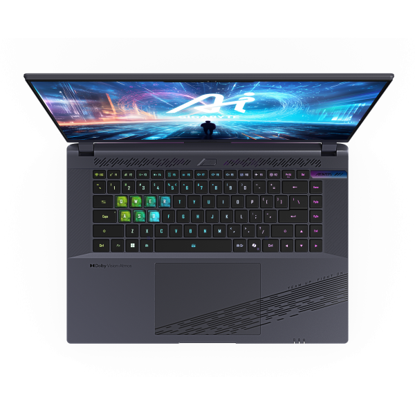 لپ‌تاپ گیمینگ گیگابایت مدل AORUS 16X ASG (2024)