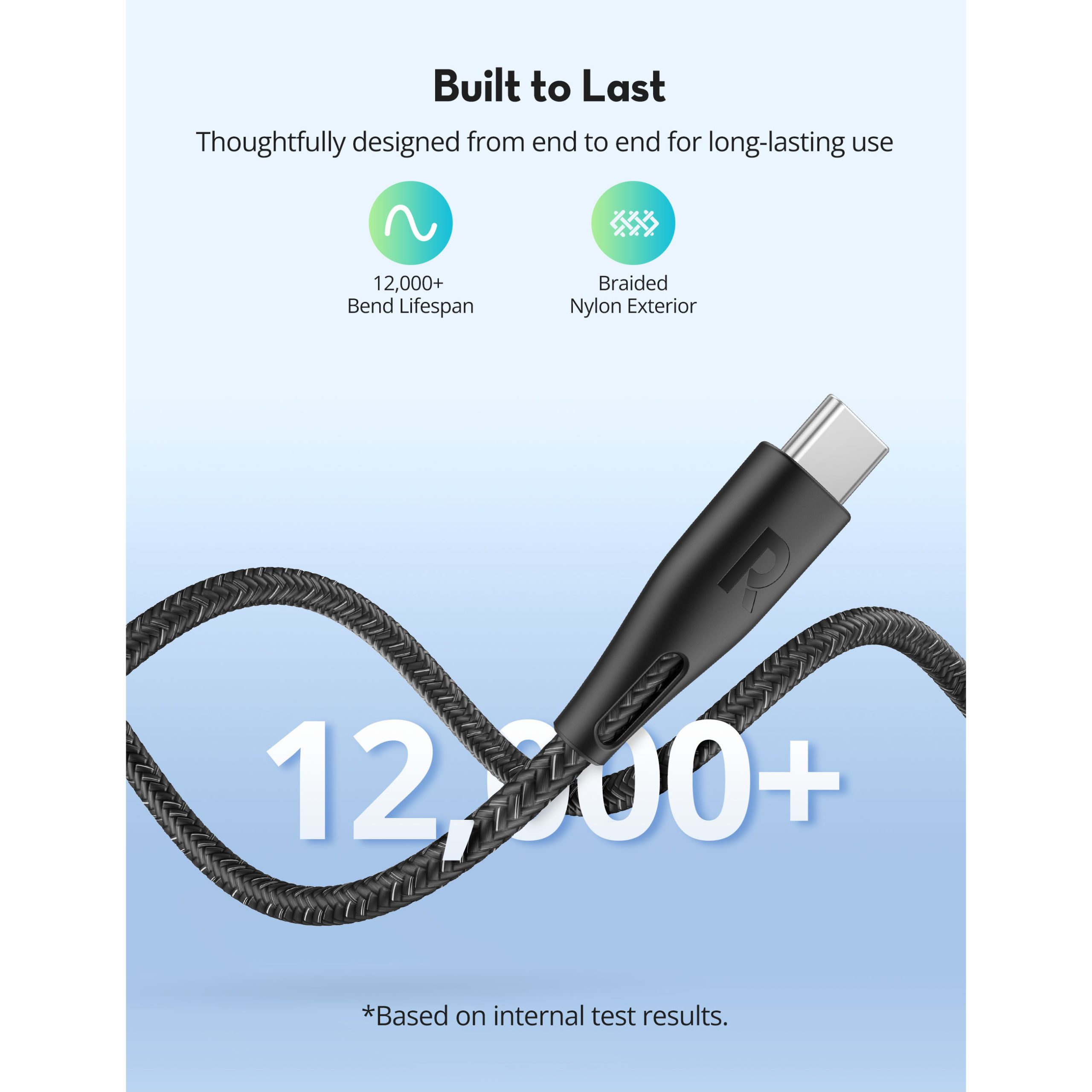 RP-CB1029 -2 کابل Type-C به Type-C راوپاور مدل RP-CB1029