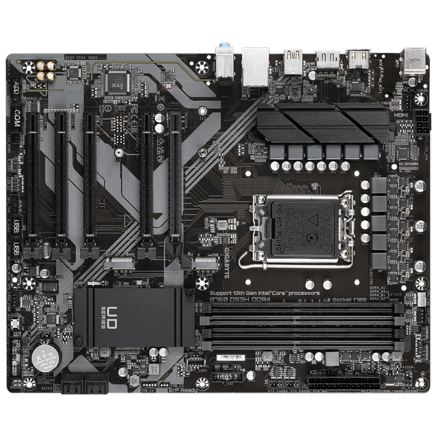 B760 DS3H DDR4 -4 مادربرد گیگابایت مدل B760 DS3H DDR4