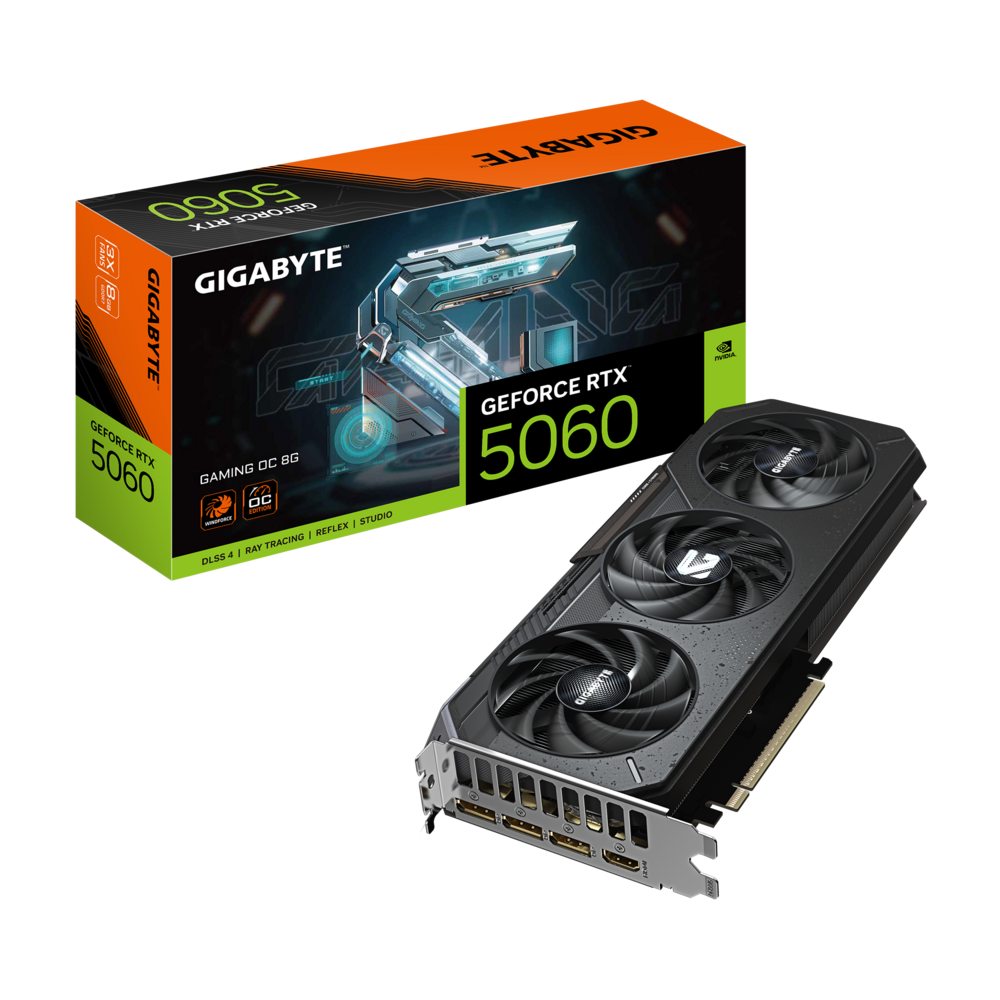 کارت گرافیک گیگابایت مدل GeForce RTX™ 5060 GAMING OC 8G