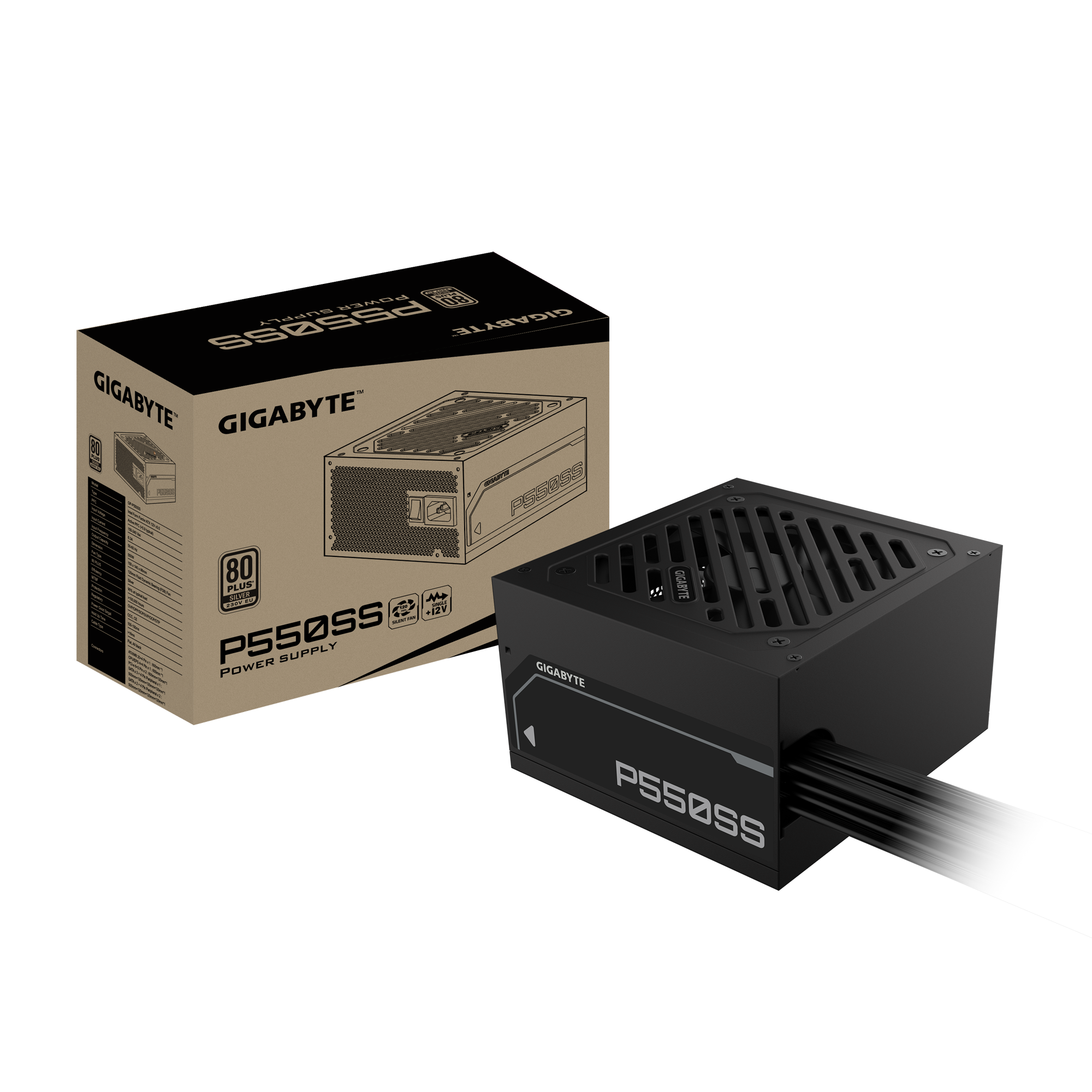 P550SS-07 پاور ۵۵۰ وات گیگابایت مدل P550SS