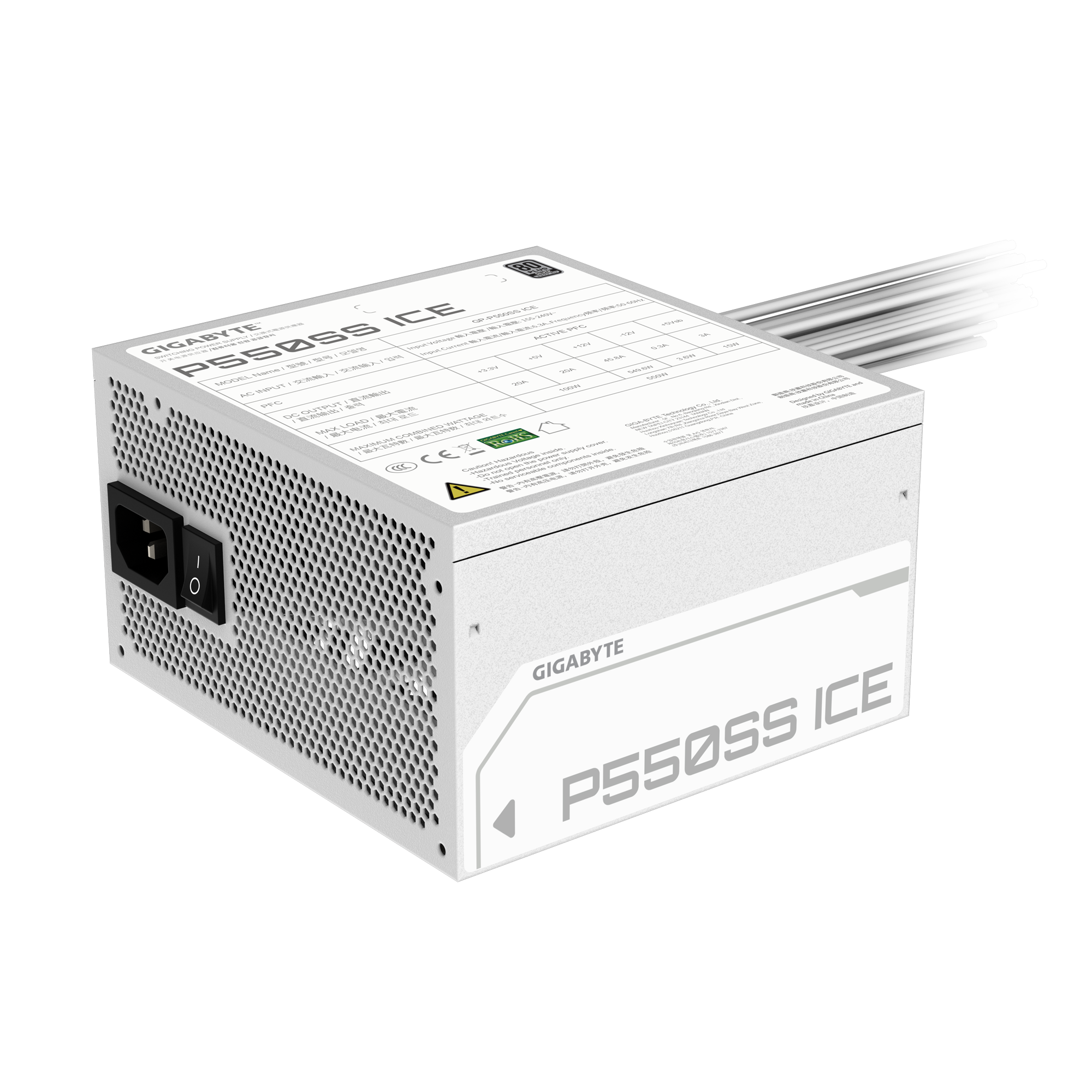 پاور ۵۵۰ وات گیگابایت مدل P550SS ICE