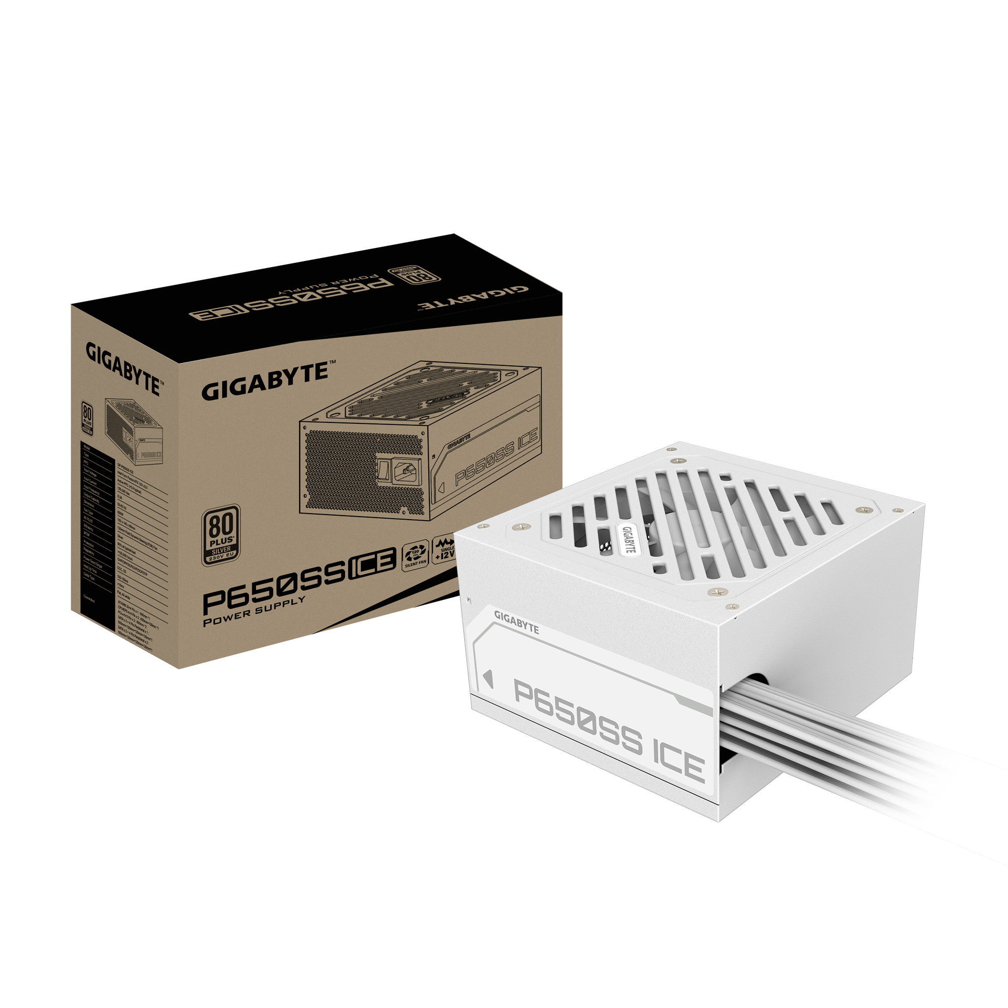 P650SS ICE-06 پاور ۶۵۰ وات گیگابایت مدل P650SS ICE