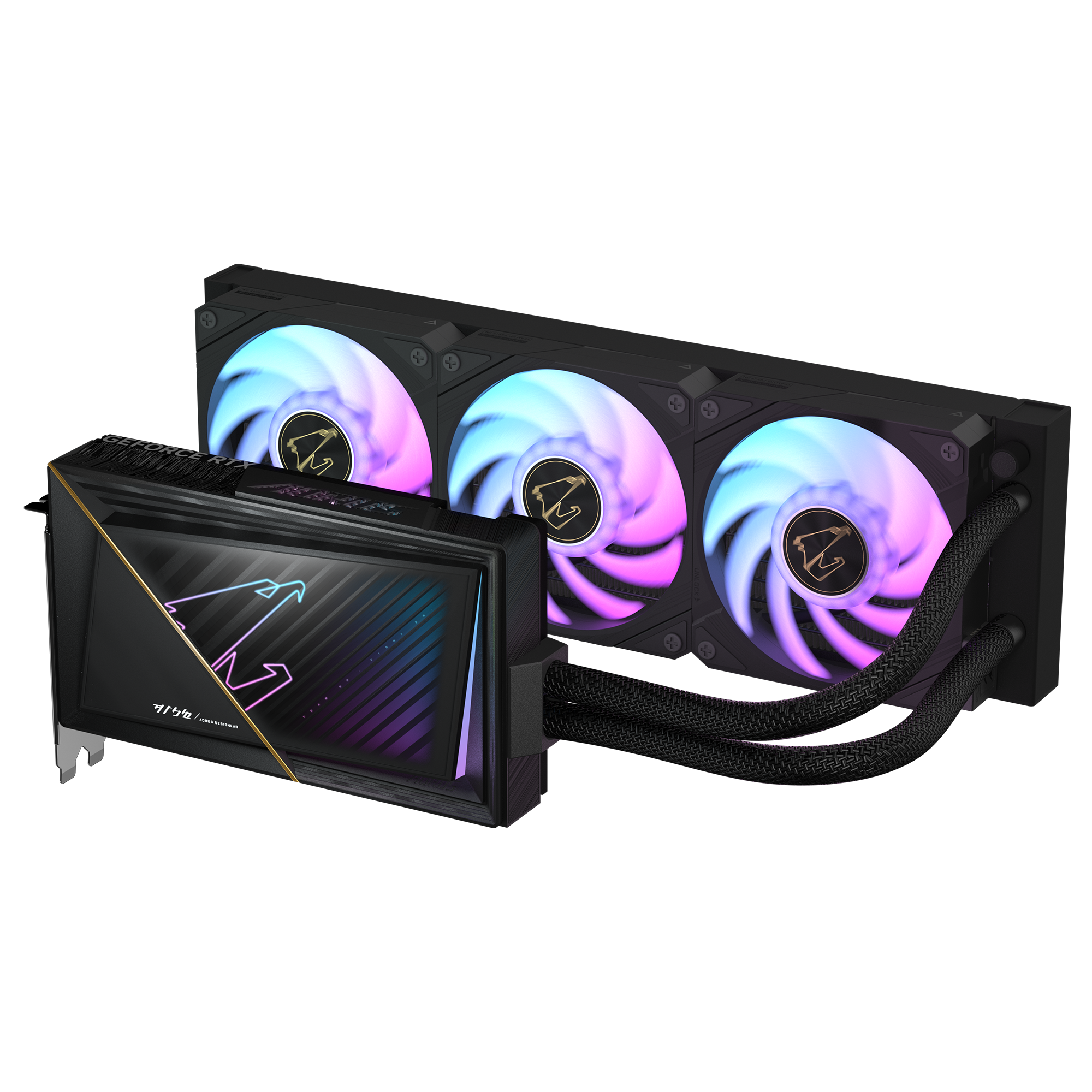 AORUS GeForce RTX™ 5080 XTREME WATERFORCE 16G-03 کارت گرافیک گیگابایت مدل AORUS GeForce RTX™ 5080 XTREME WATERFORCE 16G