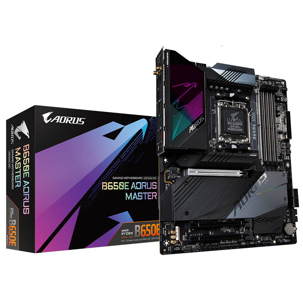 B650E AORUS MASTER-01 مادربرد گیگابایت مدل B650E AORUS MASTER