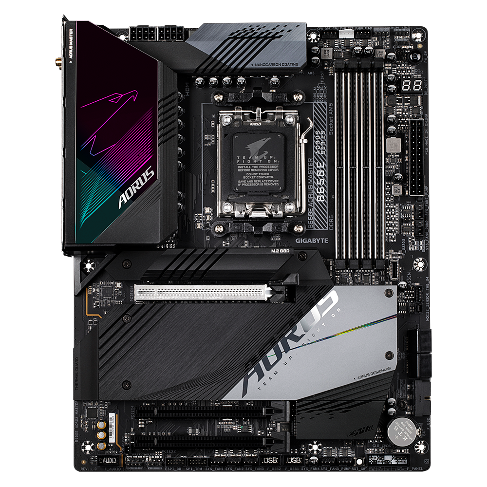 B650E AORUS MASTER-02 مادربرد گیگابایت مدل B650E AORUS MASTER