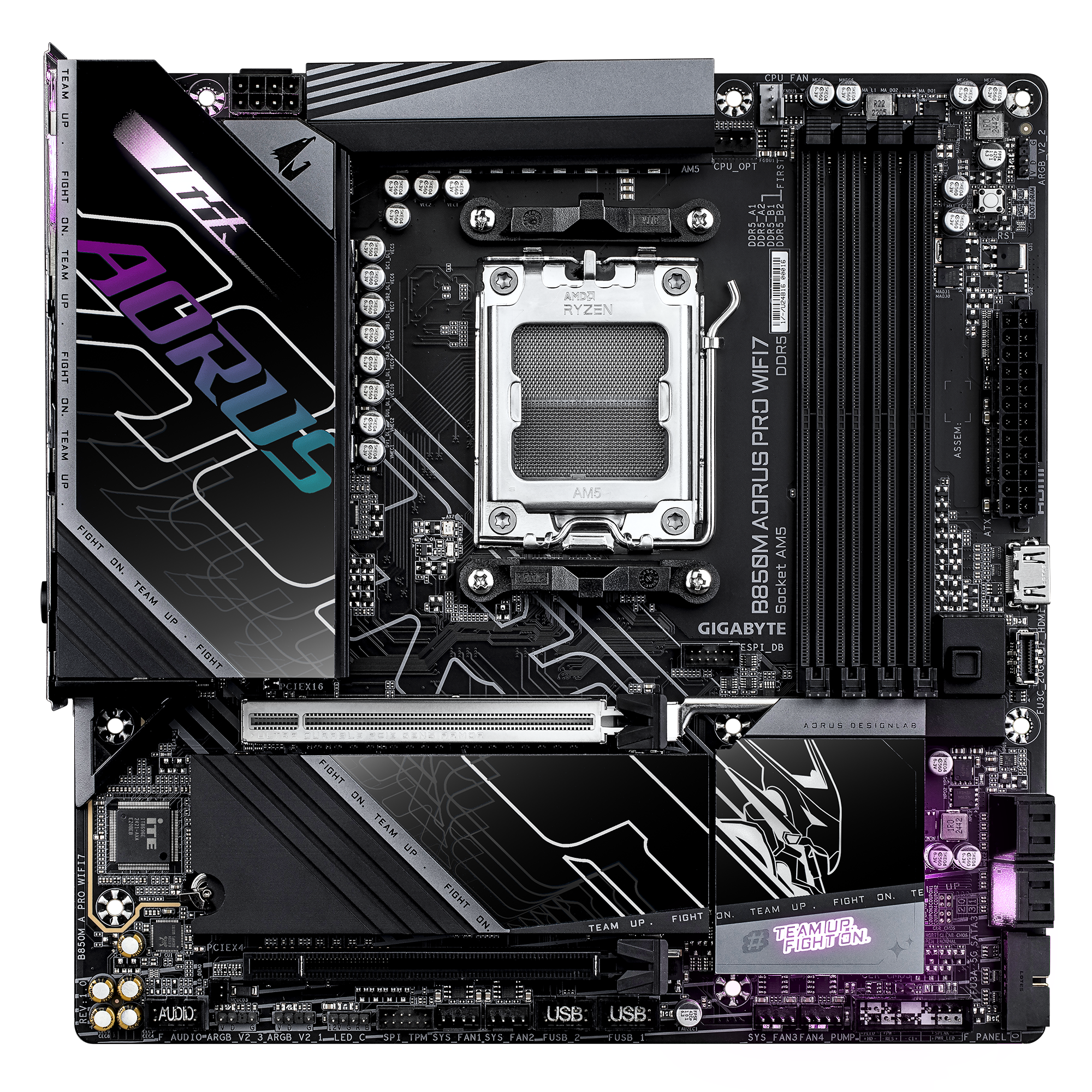 B850M AORUS PRO WIFI7-02 مادربرد گیگابایت مدل B850M AORUS PRO WIFI7