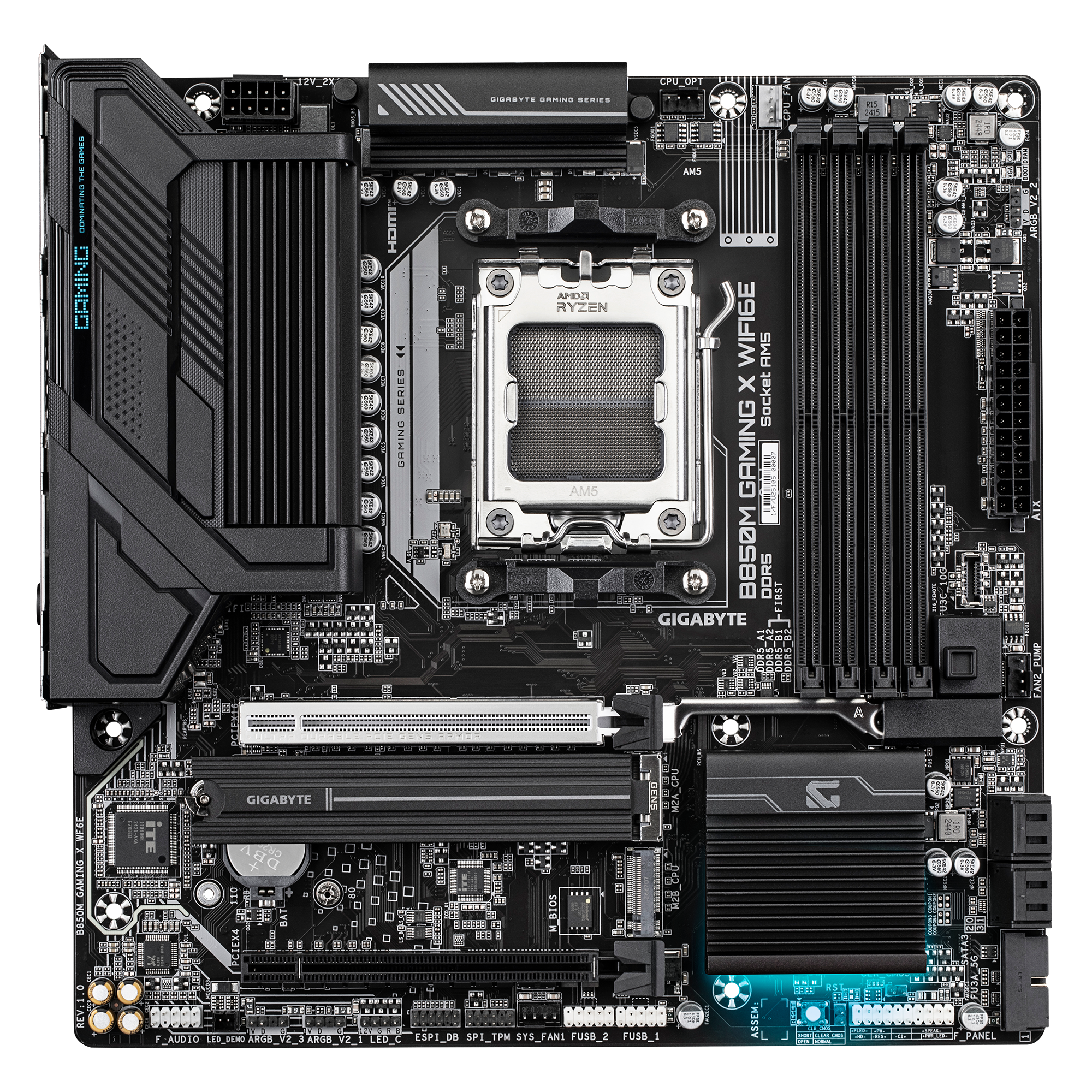 B850M GAMING X WIFI6E-02 مادربرد گیگابایت مدل B850M GAMING X WIFI6E