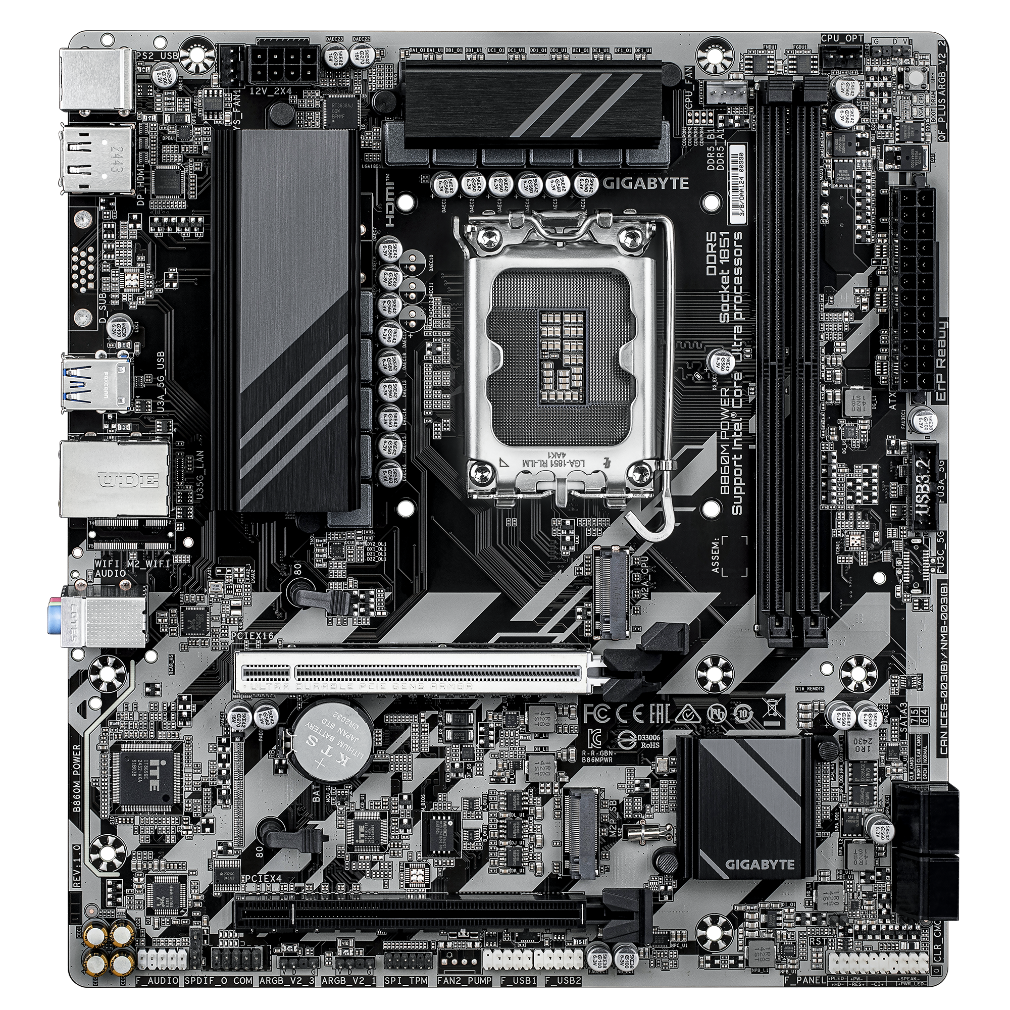 B860M POWER-02 مادربرد گیگابایت مدل B860M POWER