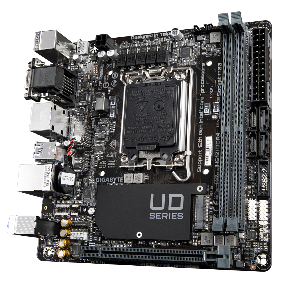 مادربرد گیگابایت مدل H610I DDR4