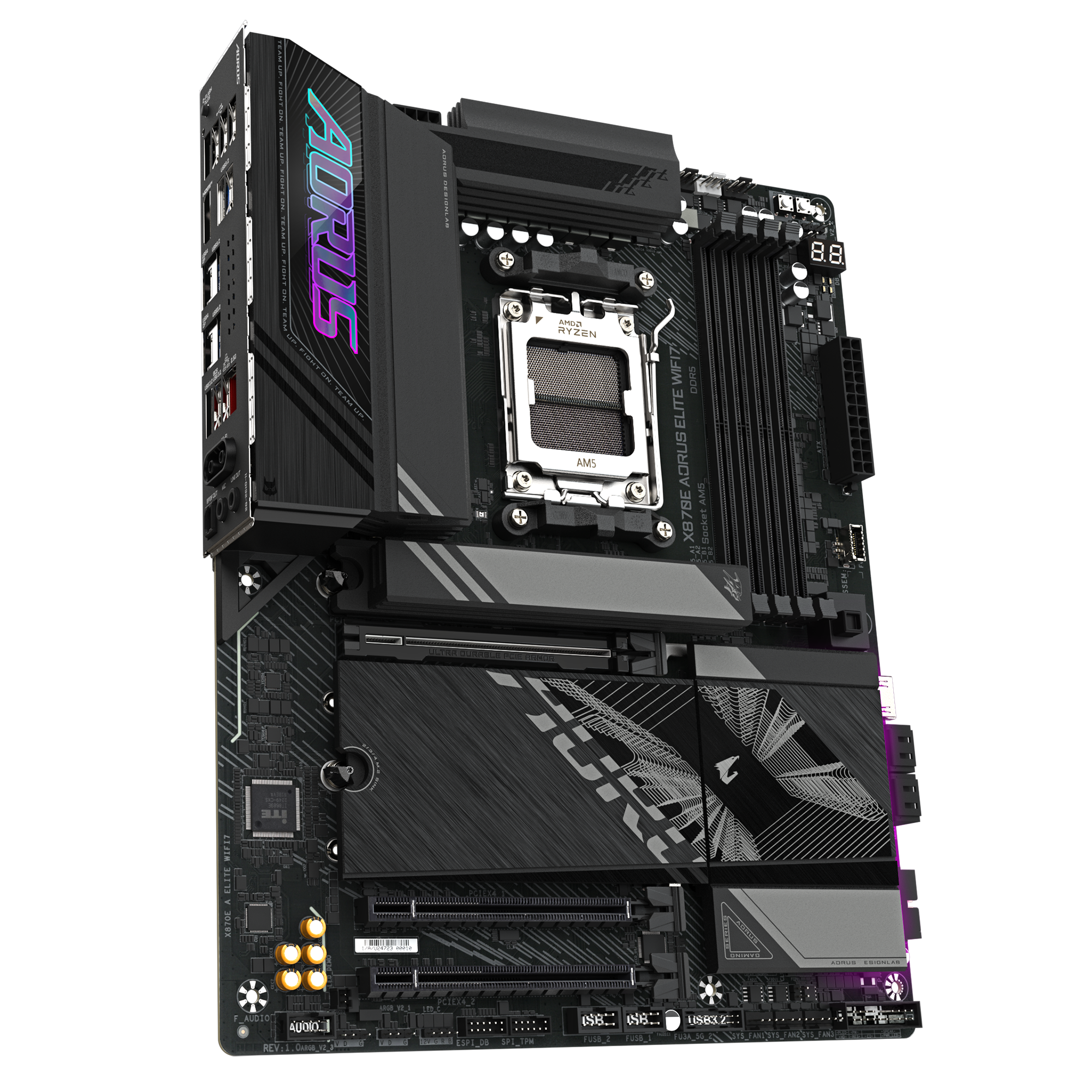 X870E AORUS ELITE WIFI7-03 مادربرد گیگابایت مدل X870E AORUS ELITE WIFI7