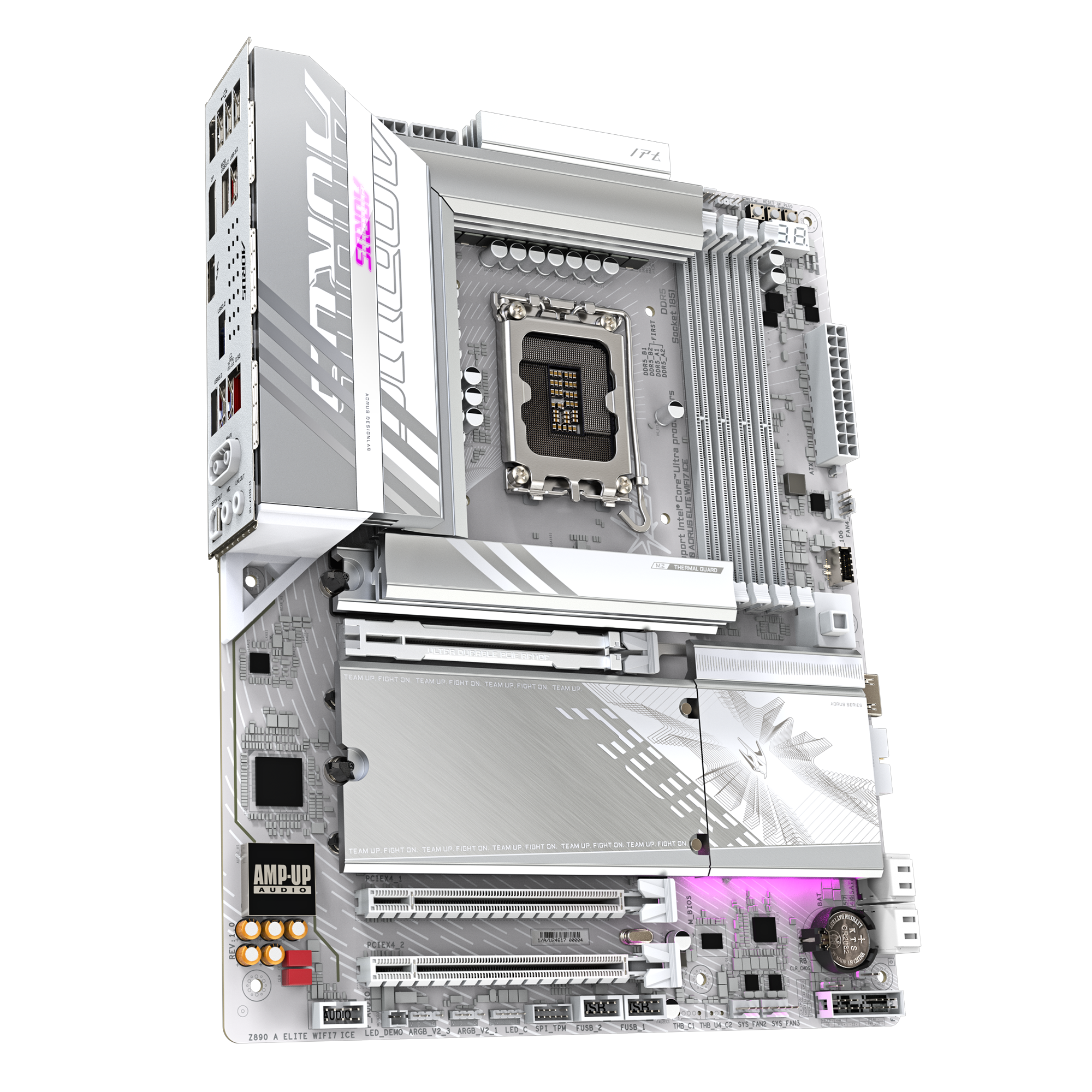 Z890 AORUS ELITE WIFI7 ICE-03 مادربرد گیگابایت مدل Z890 AORUS ELITE WIFI7 ICE