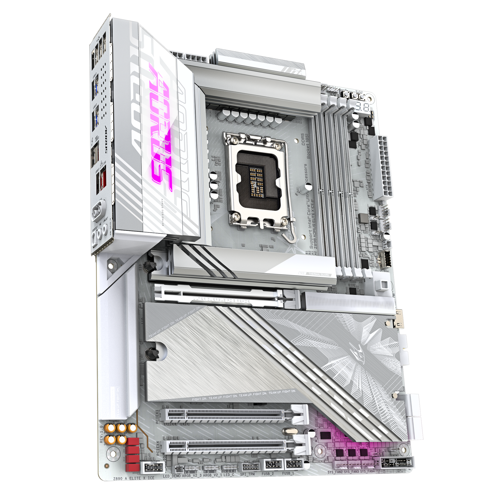 Z890 AORUS ELITE X ICE-03 مادربرد گیگابایت مدل Z890 AORUS ELITE X ICE