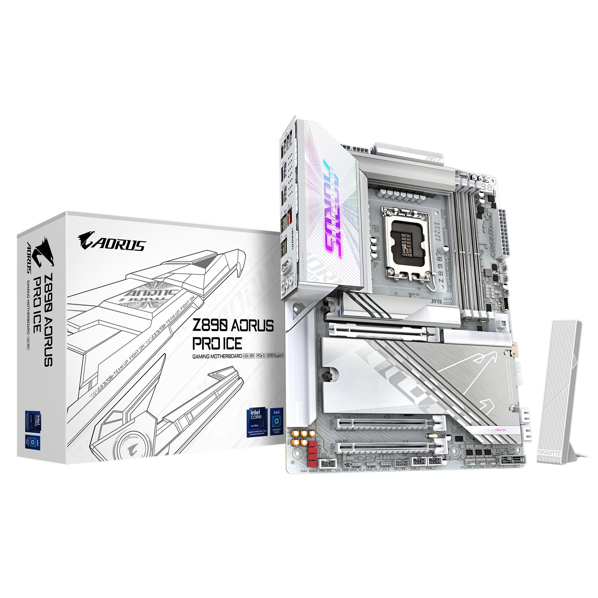 مادربرد گیگابایت مدل Z890 AORUS PRO ICE