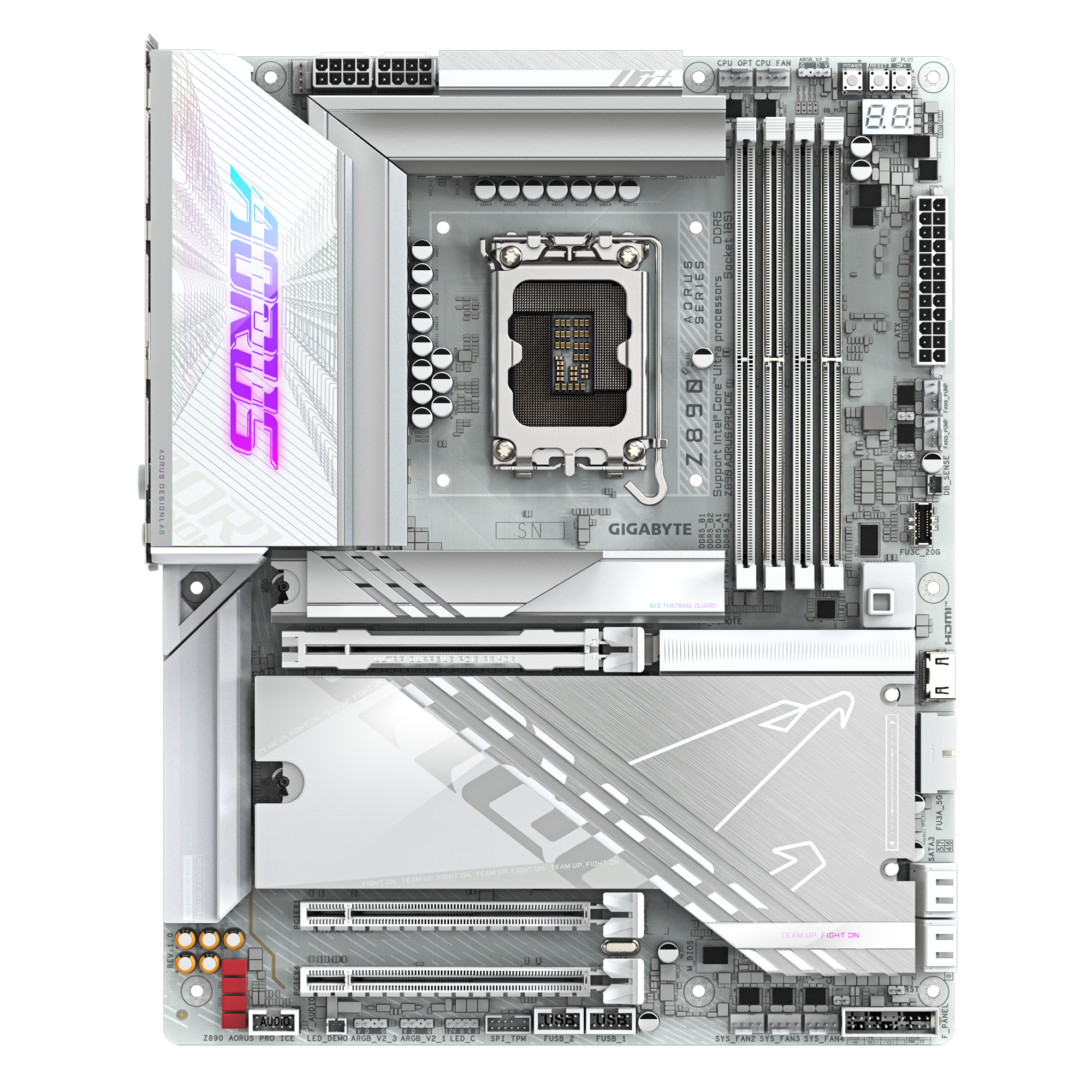 مادربرد گیگابایت مدل Z890 AORUS PRO ICE