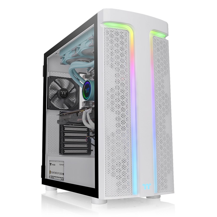H590 TG Snow ARGB کیس ترمالتیک مدل H590 TG ARGB Snow