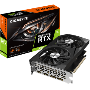 کارت گرافیک گیگابایت مدل GeForce RTX™ 3050 WINDFORCE OC V2 8G
