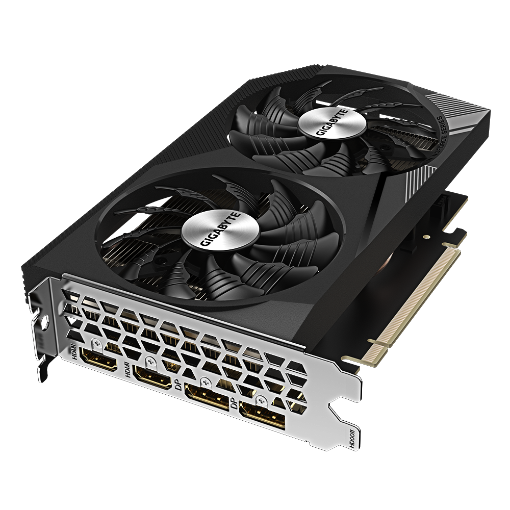 GeForce RTX™ 3050 WINDFORCE OC V2 8G_05 کارت گرافیک گیگابایت مدل GeForce RTX™ 3050 WINDFORCE OC V2 8G