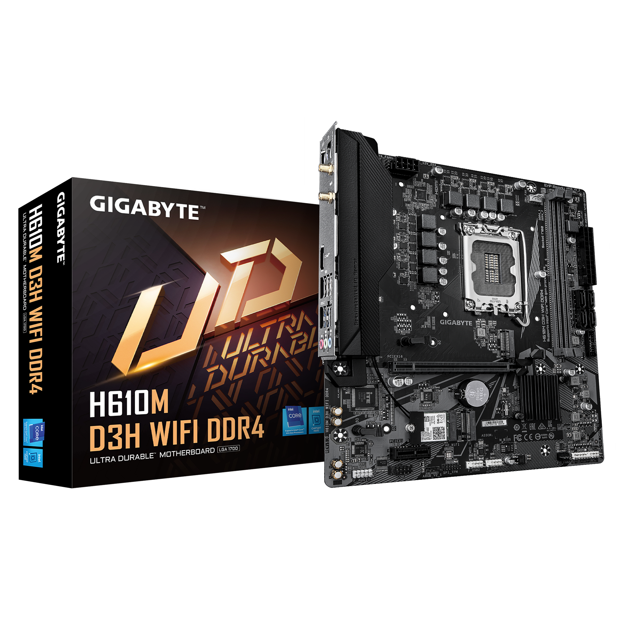 H610M D3H WIFI DDR4_01 مادربرد گیگابایت مدل H610M D3H WIFI DDR4